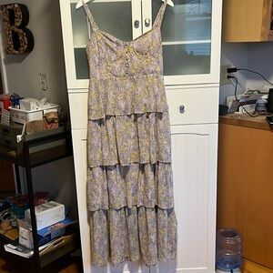 ASTR the Label Floral Ruffle Dress